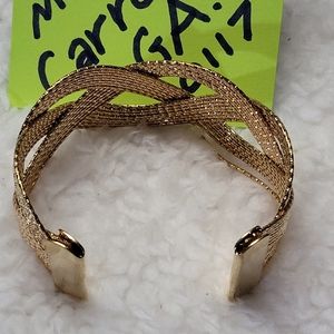 Criss cross cuff Bangles